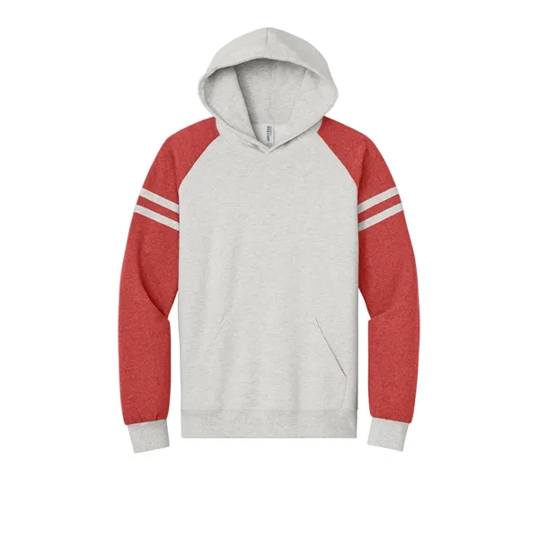 Jerzees Unisex NuBlend Varsity Colorblock Hooded Sweatshirt... from ASI 84863 SanMar