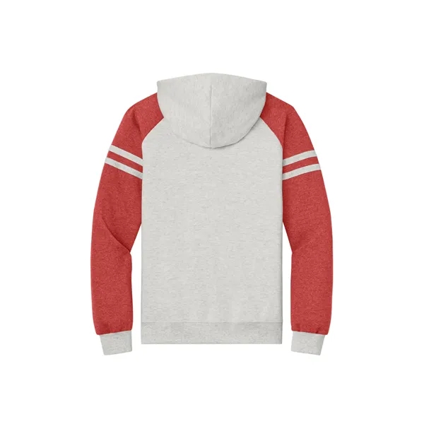 Jerzees Unisex NuBlend Varsity Colorblock Hooded Sweatshirt... from ASI 84863 SanMar