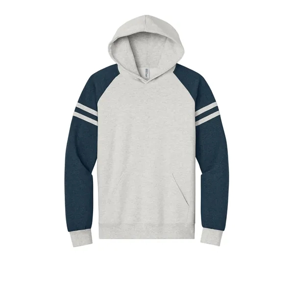 Jerzees Unisex NuBlend Varsity Colorblock Hooded Sweatshirt... from ASI 84863 SanMar