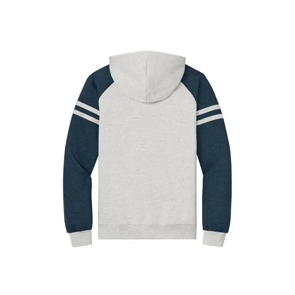 Jerzees Unisex NuBlend Varsity Colorblock Hooded Sweatshirt... from ASI 84863 SanMar