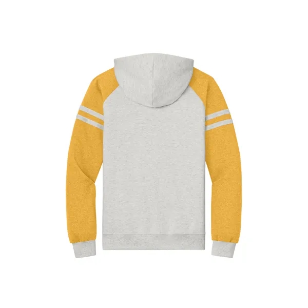 Jerzees Unisex NuBlend Varsity Colorblock Hooded Sweatshirt... from ASI 84863 SanMar