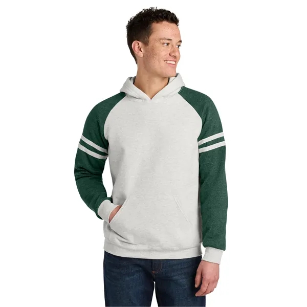 Jerzees Unisex NuBlend Varsity Colorblock Hooded Sweatshirt... from ASI 84863 SanMar