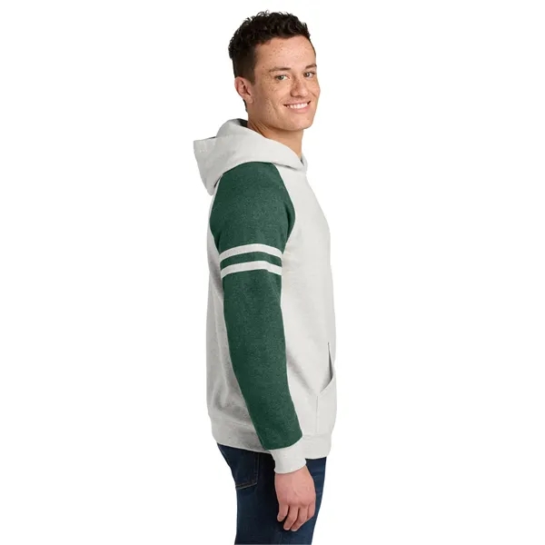 Jerzees Unisex NuBlend Varsity Colorblock Hooded Sweatshirt... from ASI 84863 SanMar