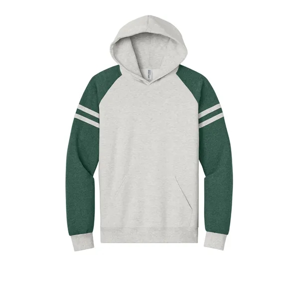 Jerzees Unisex NuBlend Varsity Colorblock Hooded Sweatshirt... from ASI 84863 SanMar