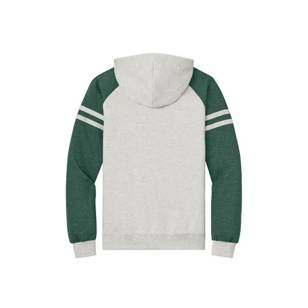 Jerzees Unisex NuBlend Varsity Colorblock Hooded Sweatshirt... from ASI 84863 SanMar