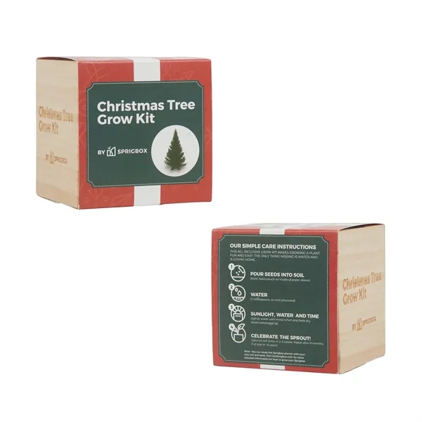 Sprigbox Christmas Tree Grow Kit... from ASI 67866 Logomark/Valumark