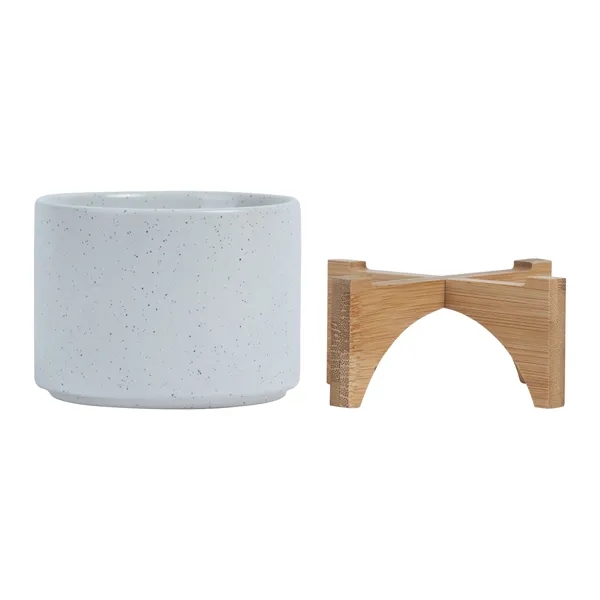 Saratoga Ceramic Flower Pot... from ASI 67866 Logomark/Valumark