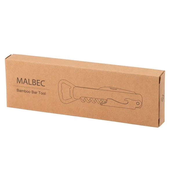 Malbec Multi-Function Bamboo Bar Tool... from ASI 67866 Logomark/Valumark