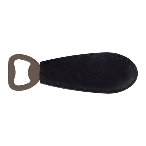 Wallace Leatherette Bottle Opener... from ASI 67866 Logomark/Valumark