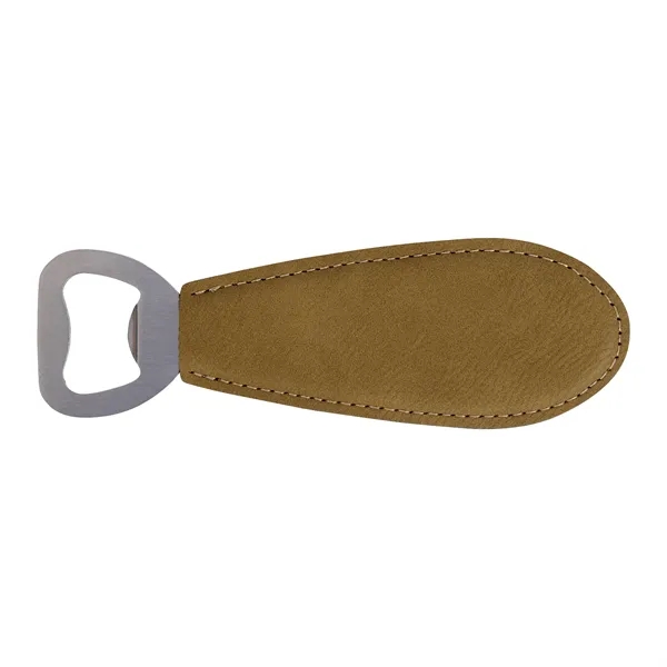 Wallace Leatherette Bottle Opener... from ASI 67866 Logomark/Valumark