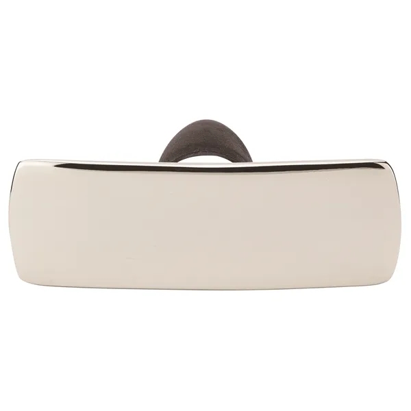 2.5" x 0.94" x 2.75" Basilieo T-shaped metal bottle stopper with... from ASI 67866 Logomark/Valumark