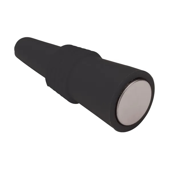 0.94" x 2.56" x 0.94" Bonito silicone and stainless steel wine... from ASI 67866 Logomark/Valumark