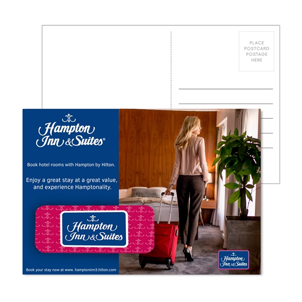 Customizable 6" x 4" direct mail postcard with 3.15" x 1.37"... from ASI 90807 Tekweld