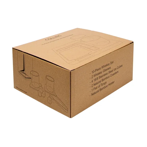 Collins 10-Piece Whiskey Set... from ASI 67866 Logomark/Valumark