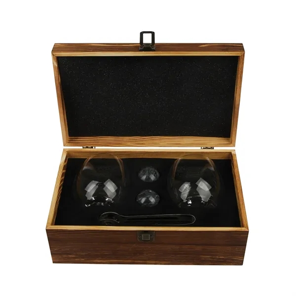 Nicolas 5-Piece Rolling Whiskey Glasses Set... from ASI 67866 Logomark/Valumark