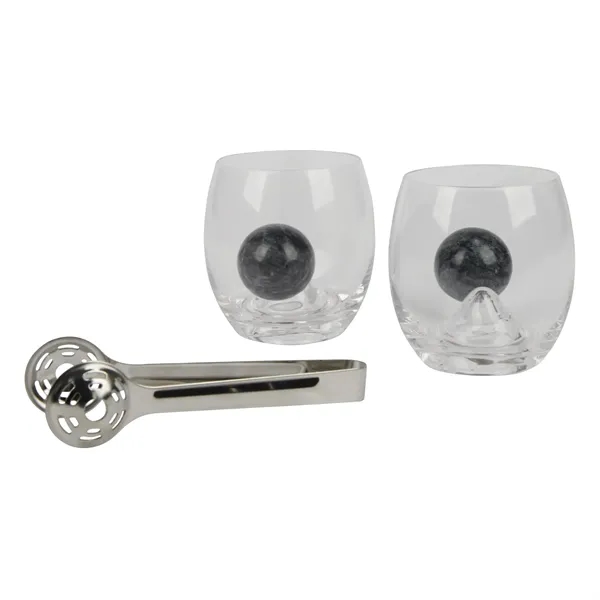 Nicolas 5-Piece Rolling Whiskey Glasses Set... from ASI 67866 Logomark/Valumark