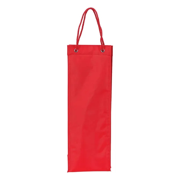 4" x 15.5" x 4.5" 420 Denier polyester wine carrier with... from ASI 67866 Logomark/Valumark