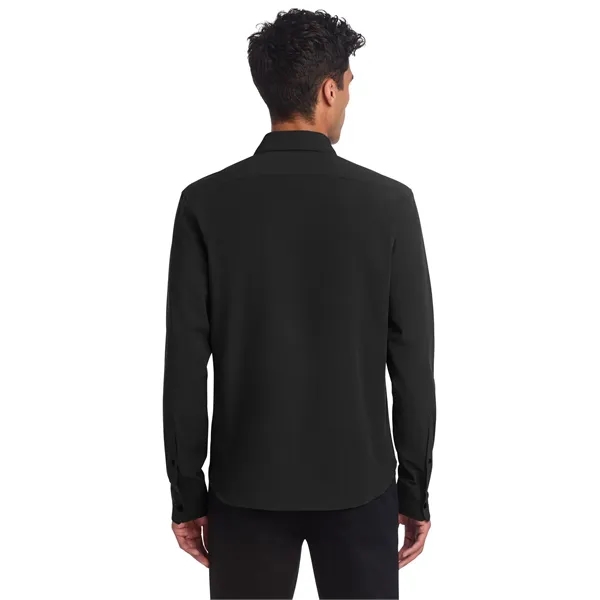 Coming In Spring MERCER+METTLE Long Sleeve Stretch Woven ...... from ASI 84863 SanMar