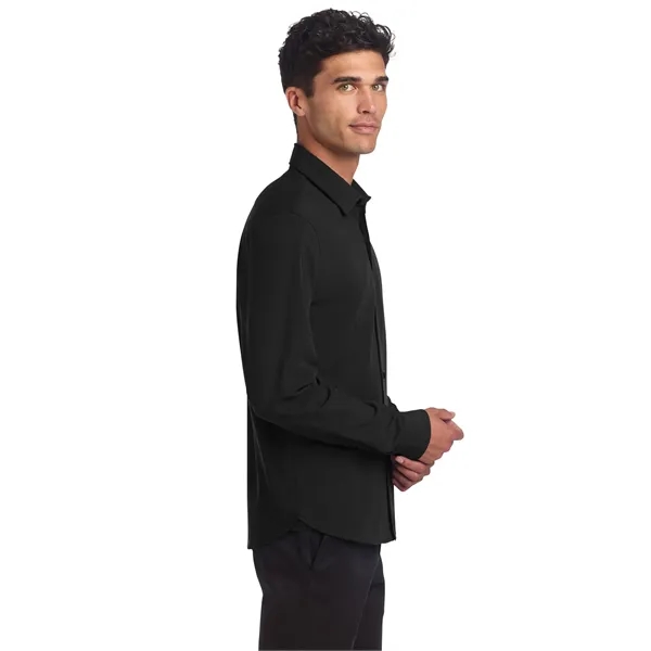 Coming In Spring MERCER+METTLE Long Sleeve Stretch Woven ...... from ASI 84863 SanMar