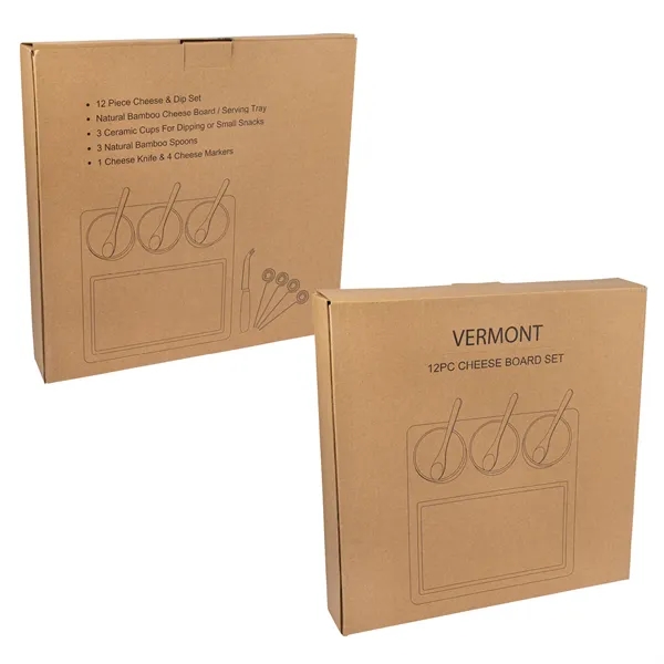 Vermont 12-Piece Cheese Set... from ASI 67866 Logomark/Valumark