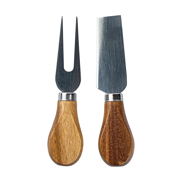 Carson 4-Piece Acacia Wood Cheese Set... from ASI 67866 Logomark/Valumark