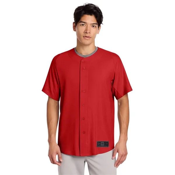 New Era Diamond Era Full-Button Jersey.... from ASI 84863 SanMar