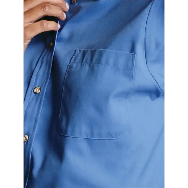 Edwards - Women's One-Pocket Poplin-Long Sleeve... from ASI 86018 Scrub Authority / Uniform Stores
