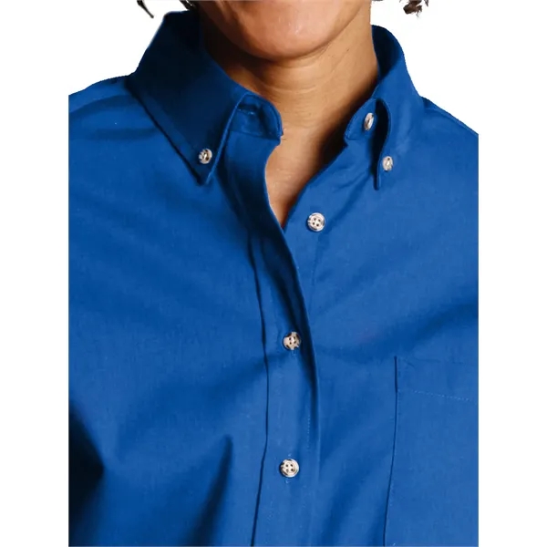 Edwards - Women's One-Pocket Poplin-Long Sleeve... from ASI 86018 Scrub Authority / Uniform Stores