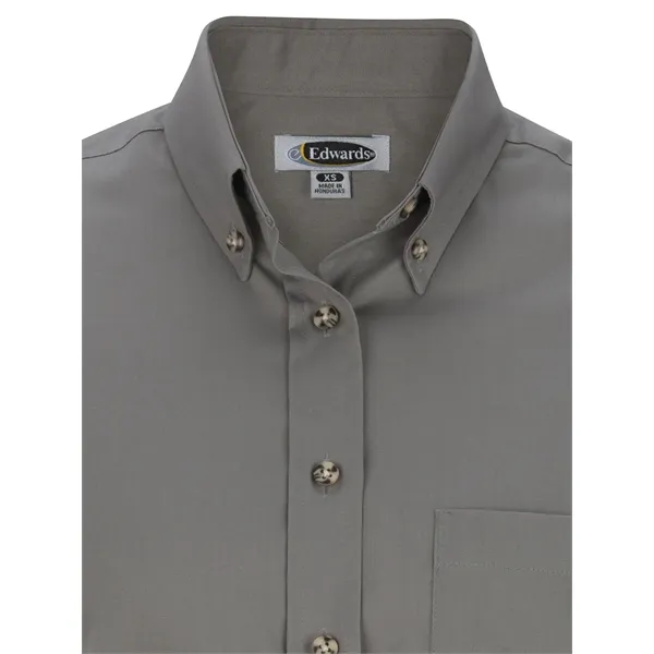 Edwards - Women's One-Pocket Poplin-Long Sleeve... from ASI 86018 Scrub Authority / Uniform Stores