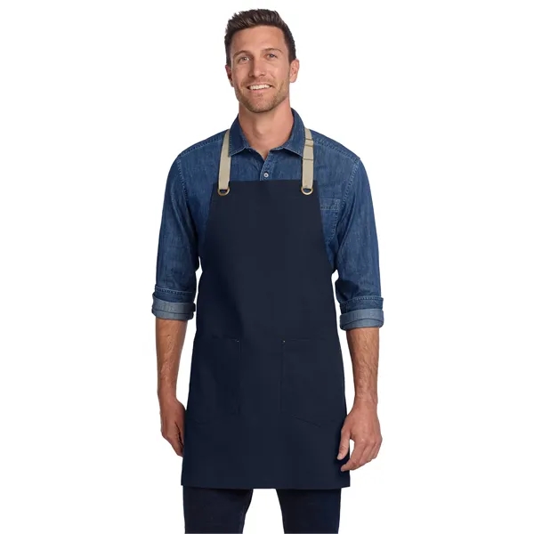 Port Authority Canvas Full-Length Two-Pocket Apron... from ASI 84863 SanMar