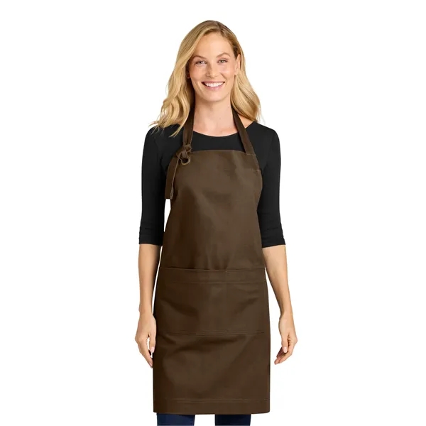 Port Authority Signature Heavy Twill Bib Apron... from ASI 84863 SanMar