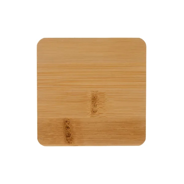 Brandon Single Bamboo Coaster... from ASI 67866 Logomark/Valumark
