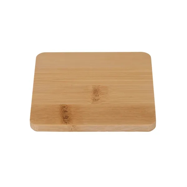 Brandon Single Bamboo Coaster... from ASI 67866 Logomark/Valumark