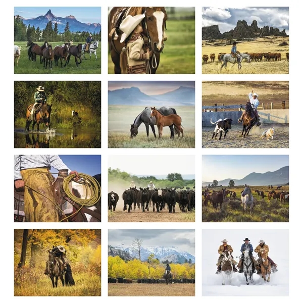 Visions of the West... from ASI 40480 Koozie Group / Norwood Triumph Calendar