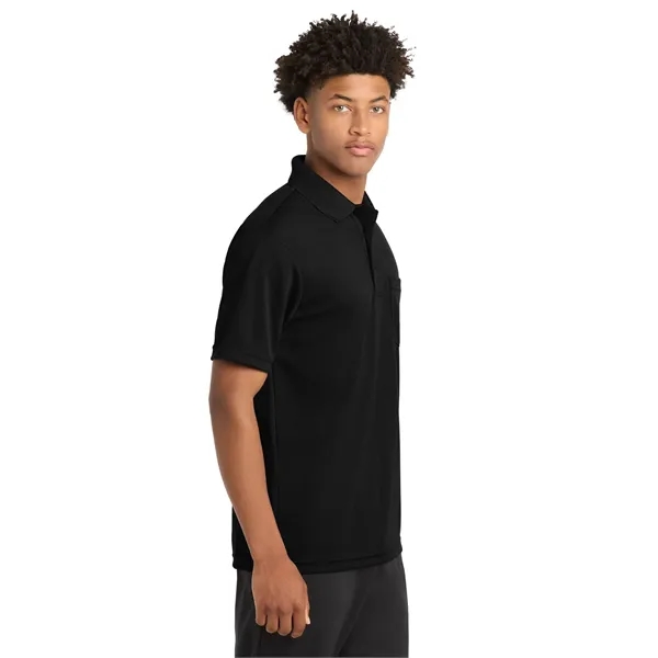 Sport-Tek PosiCharge RacerMesh Pocket Polo.... from ASI 84863 SanMar