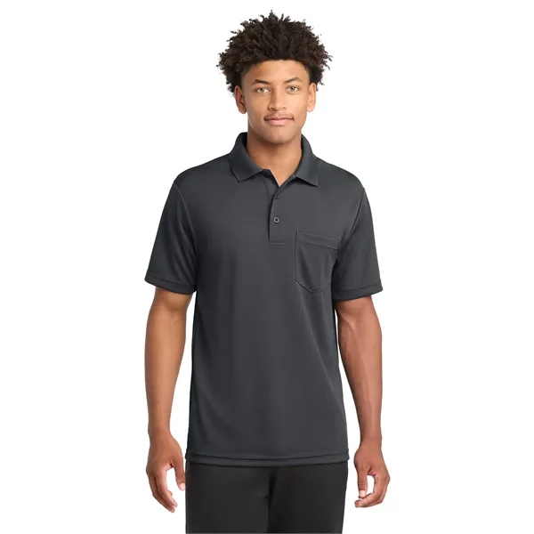Sport-Tek PosiCharge RacerMesh Pocket Polo.... from ASI 84863 SanMar