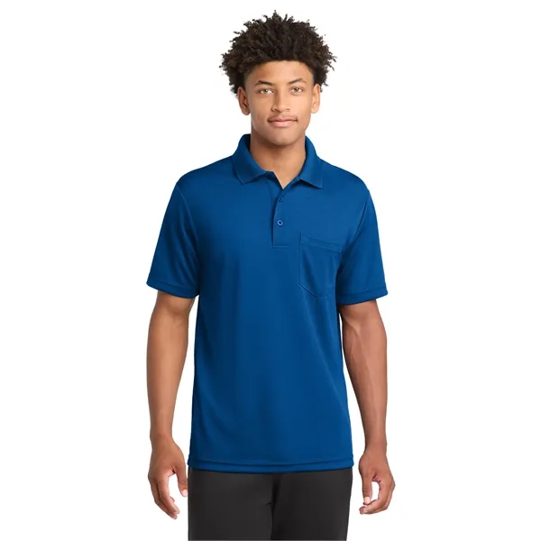 Sport-Tek PosiCharge RacerMesh Pocket Polo.... from ASI 84863 SanMar