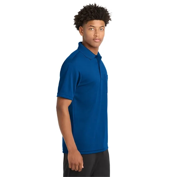 Sport-Tek PosiCharge RacerMesh Pocket Polo.... from ASI 84863 SanMar