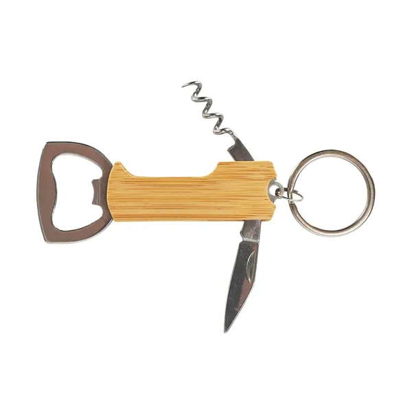 Riesling Bamboo Bar Tool Keyring... from ASI 67866 Logomark/Valumark