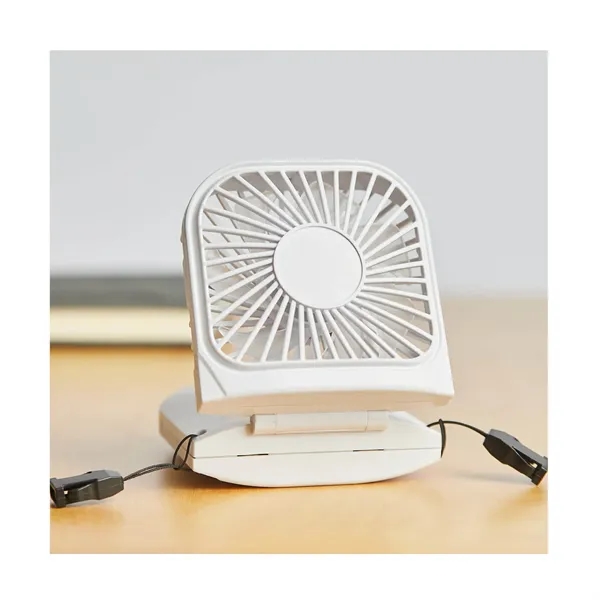 Breezy Rechargeable Multi-Use Hand Fan... from ASI 67866 Logomark/Valumark