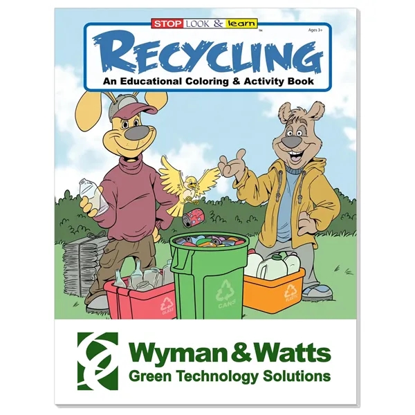 Coloring Book: Recycling... from ASI 40480 Koozie Group / Norwood