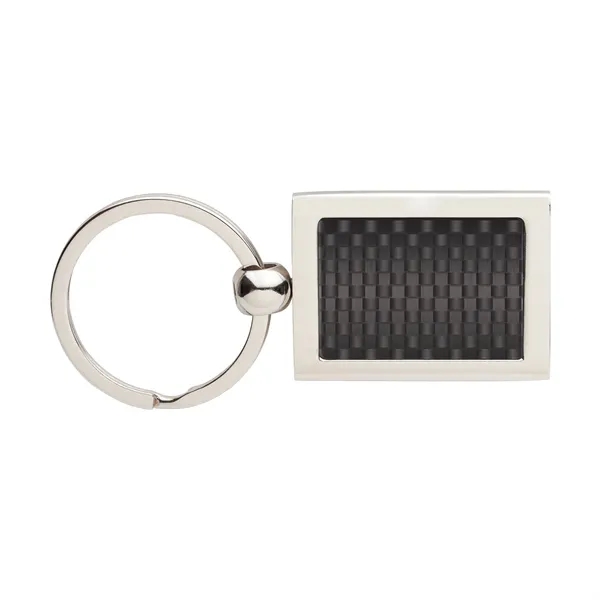 Carbon Fiber Pen, Business Card Case and Chrome Keyring Set... from ASI 67866 Logomark/Valumark