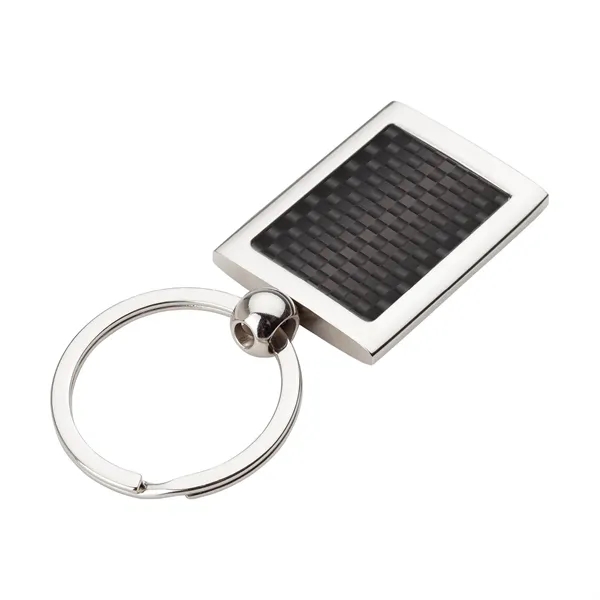 Carbon Fiber Pen, Business Card Case and Chrome Keyring Set... from ASI 67866 Logomark/Valumark