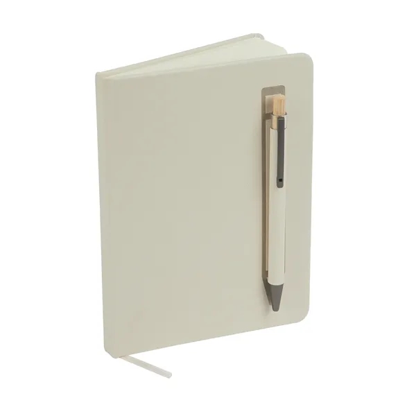 Manhattan II Gift Set w/ Magnetic Journal & Recycled Pen... from ASI 67866 Logomark/Valumark