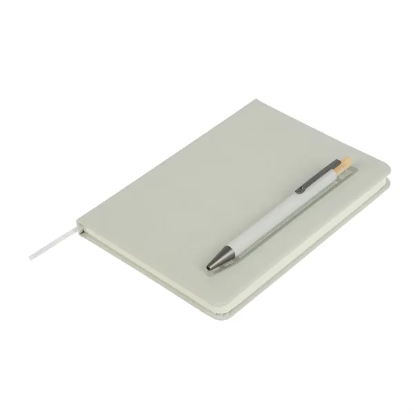 Manhattan II Gift Set w/ Magnetic Journal & Recycled Pen... from ASI 67866 Logomark/Valumark