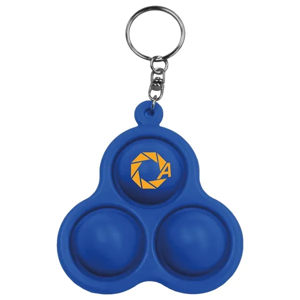 Pop 3 Bubbles Keychain... from ASI 40480 Koozie Group