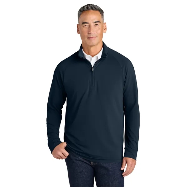 Brooks Brothers Luxe Performance 1/4-Zip... from ASI 84863 SanMar