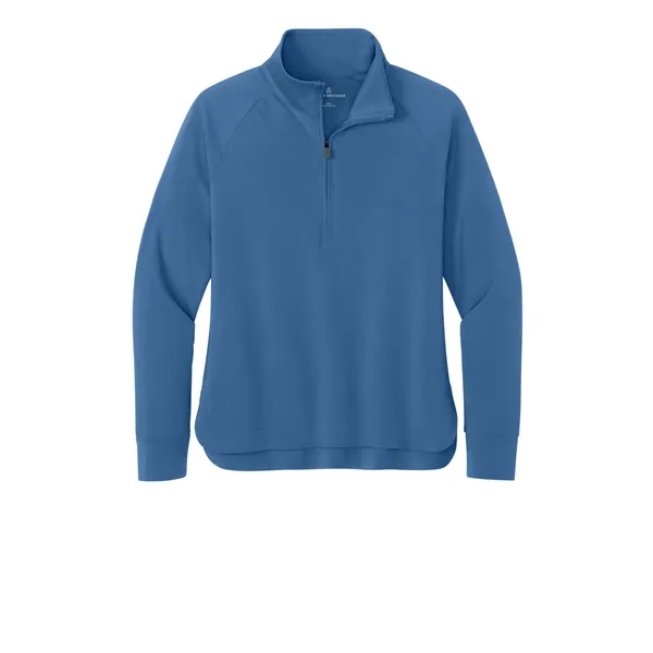Brooks Brothers Women's Luxe Performance 1/4-Zip... from ASI 84863 SanMar