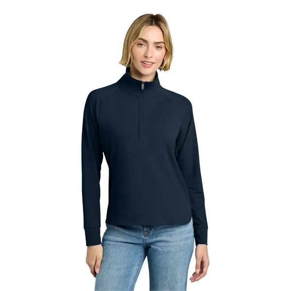 Brooks Brothers Women's Luxe Performance 1/4-Zip... from ASI 84863 SanMar