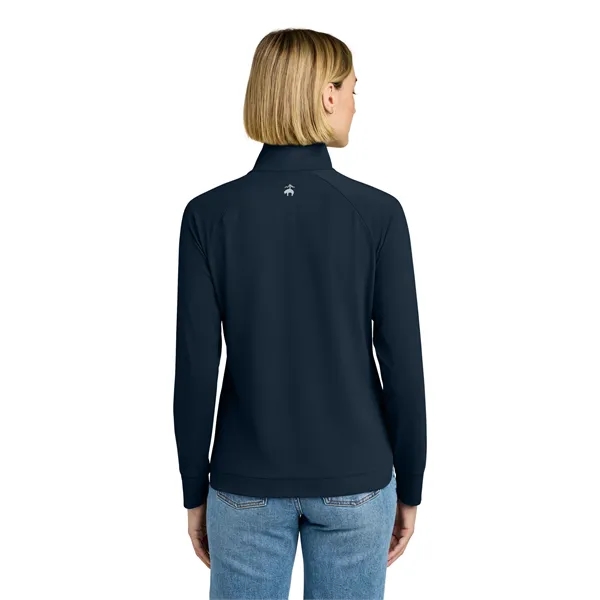 Brooks Brothers Women's Luxe Performance 1/4-Zip... from ASI 84863 SanMar